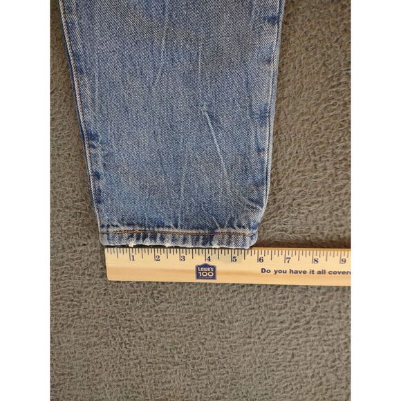 Levi's Jeans 501 CT Mens 32x28 (actual) Slim Custom Tapered Button Fly Denim - Picture 6 of 12
